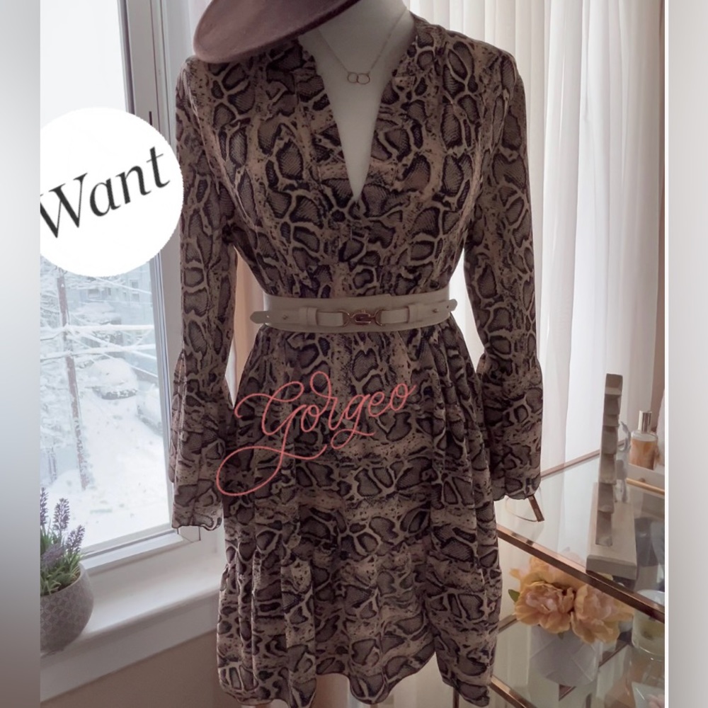 Stunning Maxi Dress/ and Fall Winter Hat